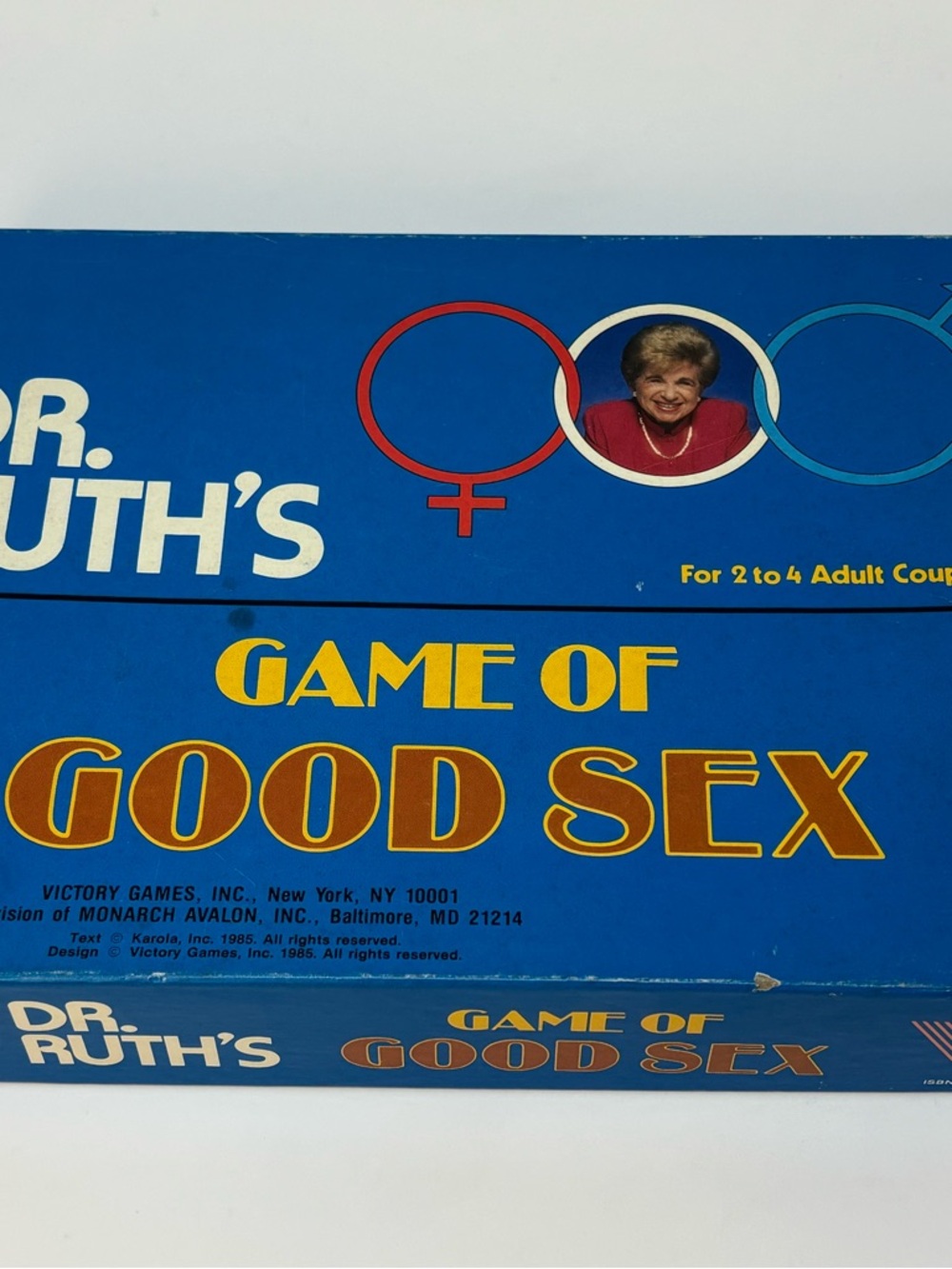 Dr. Ruth's Game of Good Sex – Vintage 1985 Complete